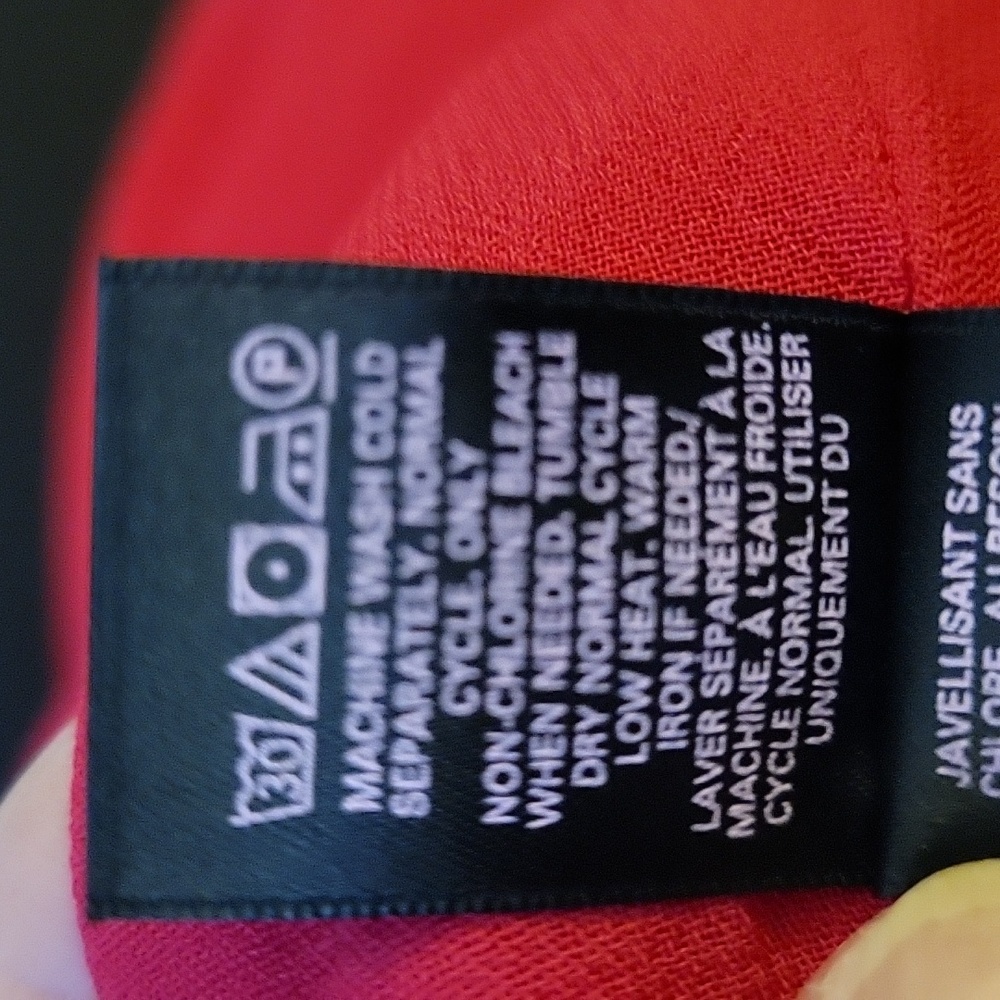 Victoria's Secret rosy red Vneck sleeveless dress empire waist full skirt 0 EUC… - Picture 9 of 9